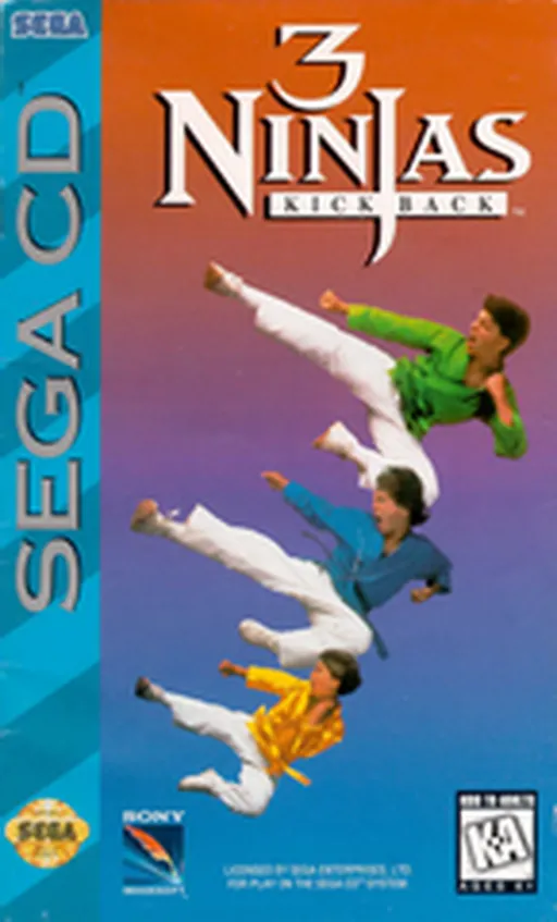 Обложка игры 3 Ninjas Kick Back